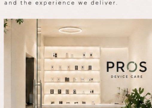 Actual PROS shop interior from the brand book